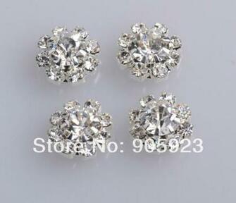 Shipping Flatback Crystal Rhinestone Embellishment Used On Flower