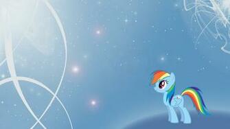 Mlp Fim Rainbow Dash Moustache HD Wallpaper