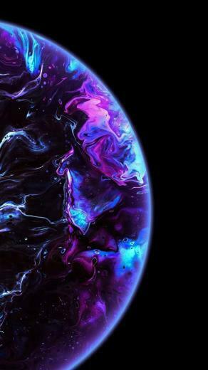 Sphere Marble Planet iPhone Wallpaper Cool Background