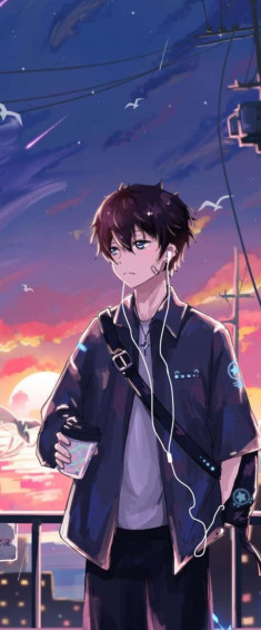 Top Best Cute Alone Anime iPhone Wallpaper 4k HD Quality