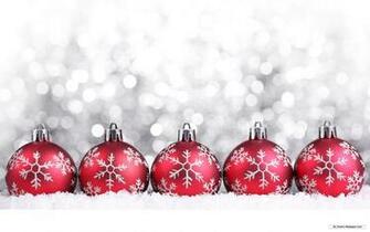Wallpaper Holiday Christmas Ornaments
