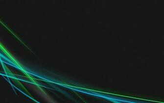 Blue And Green Neon Curves Wallpaper