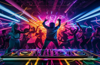 Led Dj Lights Wallpaper