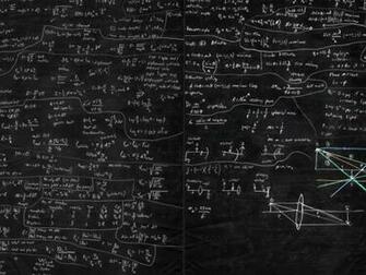 Math Black Background HD Wallpaper