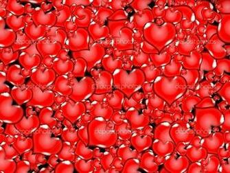 Red Love Heart Background