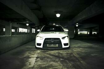 Mitsubishi Lancer Evolution Evo X White Wallpaper Photos