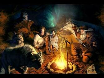Wheel Of Time Perrin Egwene Wolves HD Wallpaper City Town