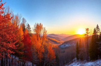 Fall Winter Background Wallpaper