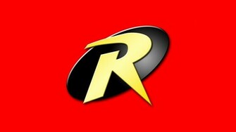 Comics Batman Robin Red Logo Basic Comic Wallpaper