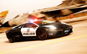 Lamborghini Police Car Wallpaper