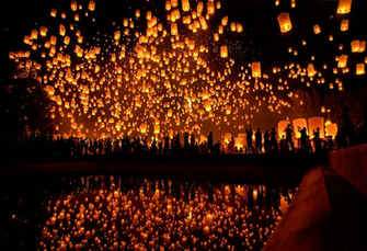Yi Peng Lantern Festival Domestic Sanity