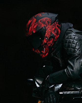 Ruroc Limited Edition El Diablo Deep Dark Devilish