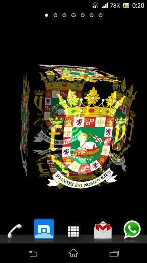 3d Puerto Rico Cube Flag Lwp Android Apps On Google Play