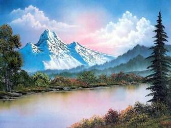 Photo Collection Art Wallpaper Bob Ross
