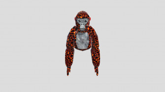 Gorilla Tag 3d Model Leopard Print Wallpaper