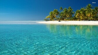 Clear Serene Beach Wallpaper MixHD