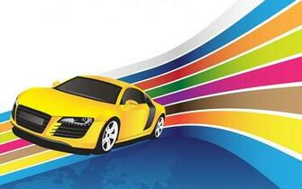 Racing Cars Cartoon Wallpaper Mobile