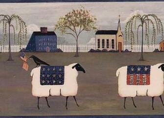 Sheep Wallpaper Border Inc