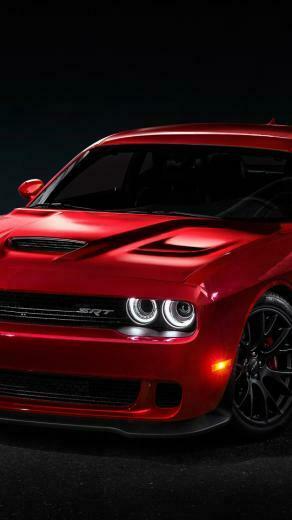 Dodge Challenger Srt Hellcat Wallpaper iPhone