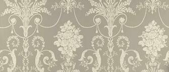 Josette Pewter Grey Patterned Wallpaper At Laura Ashley