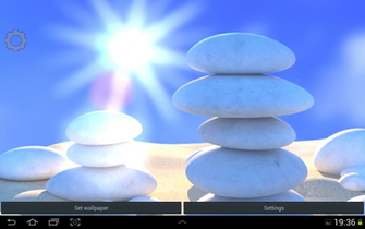 White Stone Live Wallpaper Android