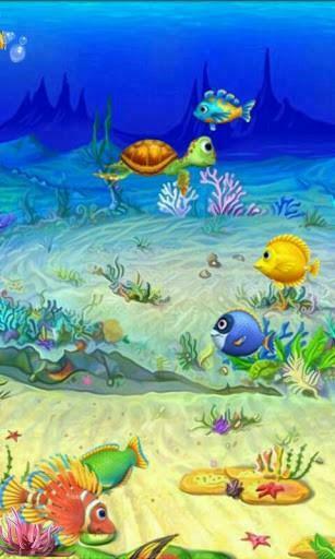 Live Wallpaper Experience Beautiful Tropical Fish Swimming