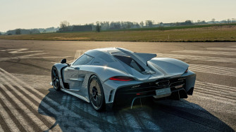 Koenigsegg Jesko Absolut Black Wallpaper