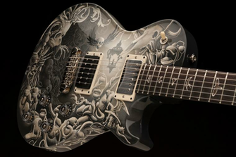 Mark Tremonti Shows Off Custom Prs Joe Fenton Guitar Video Image