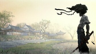 Afro Samurai Wallpaper HD Fond Ecran