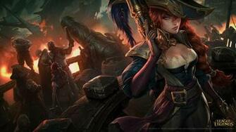 Captain Fortune Skin Wallpaper League Of Legends