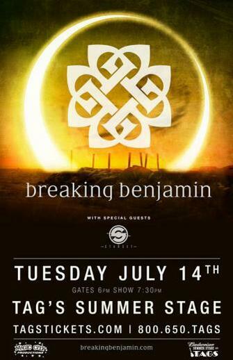 Re Breaking Benjamin Dark Before Dawn Tour Big Flats Ny