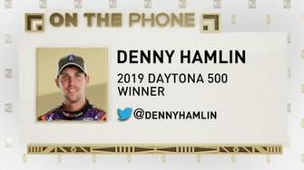 The Jim Rome Show Denny Hamlin Talks Winning Daytona