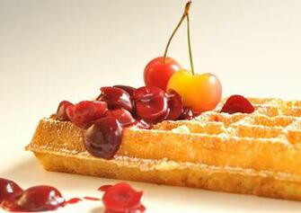 Belgian Waffles Wallpaper