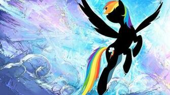Rainbow Dash Wallpaper HD By Genjilim