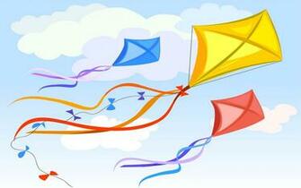 Happy Uttrayan Kites HD Laptop Desktop Wallpaper Background