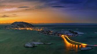 Troms Bridge Norway Wallpaper Tromso