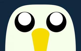 Penguin Logo Adventure Time Gunter HD Wallpaper
