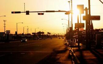 Texas Usa Evening Streets Sunset Wallpaper Allwallpaper In