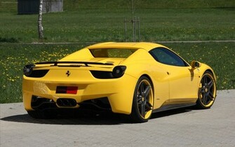 Novitec Rosso Ferrari Spider Widescreen Exotic Car Wallpaper