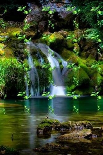 Waterfall Ipod iPhone Wallpaper By Bubblehun
