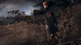 Pein Akatsuki Rock 3d Naruto Shippuuden Wallpaper HD