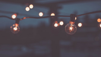 Aesthetic Fairy Lights Wallpaper