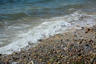 Martha S Vineyard Beach Rocks Ocean Waves Nature Public Domain