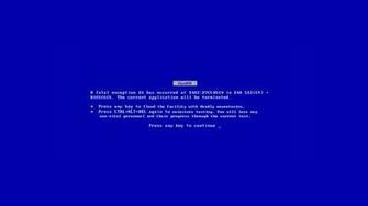 Bsod Wallpaper On