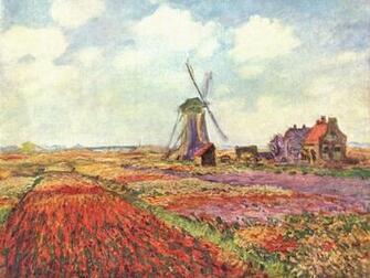 Claude Monet Impressionist Painting Was A Founder Of