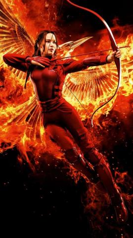 The Hunger Games Mockingjay Part Phone Wallpaper