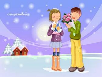 Wallpaper Of Cartoon Image Christmas Gifts World