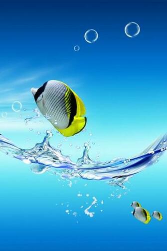Very Nice iPhone Fish Wallpaper Pictures