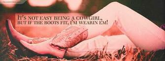 If The Boots Fit Im Wearin Em Cowgirl Quote Cowboy