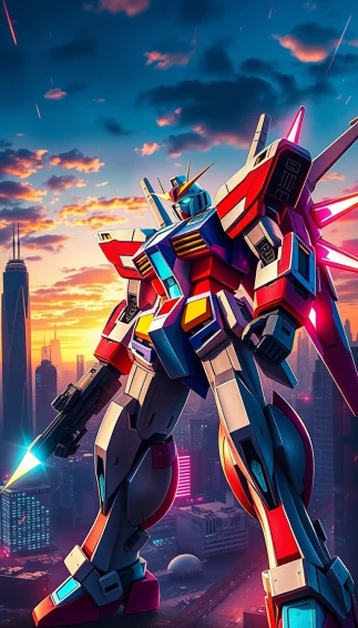 Gundam Phone Wallpaper
